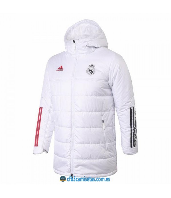 CFB3-Camisetas Chaqueta acolchada real madrid 2020/21