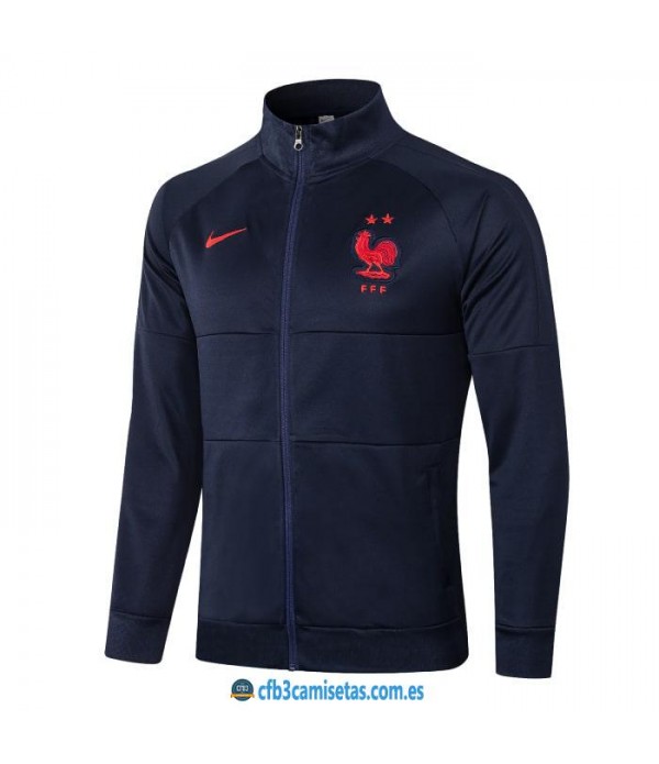 CFB3-Camisetas Chaqueta francia 2020/21