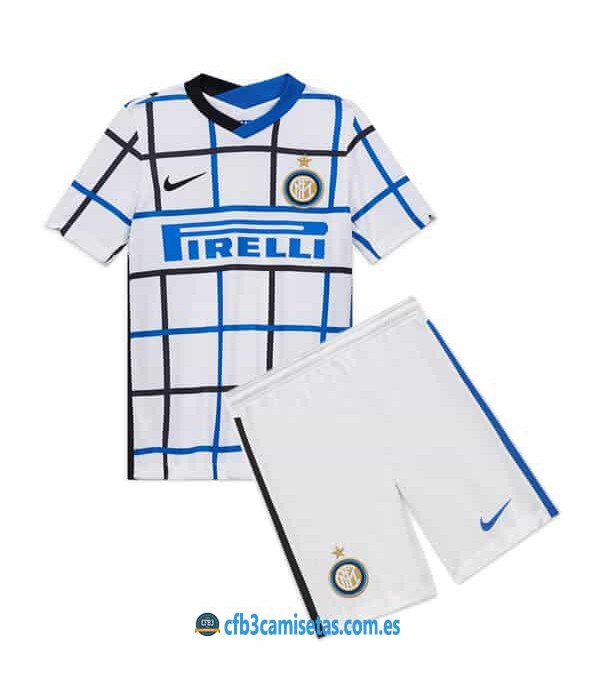 CFB3-Camisetas Inter milan 2a equipación 2020/21 - niÑos