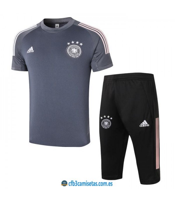 CFB3-Camisetas Kit entrenamiento alemania 2020/21 - gris