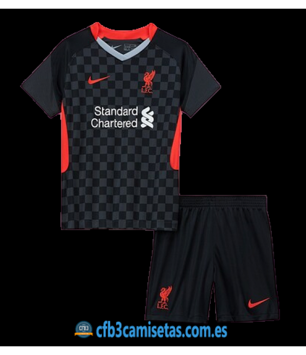 CFB3-Camisetas Liverpool 3a equipación 2020/21 - niÑos