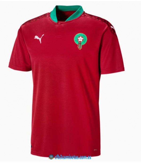 CFB3-Camisetas Marruecos 1a equipación 2020/21