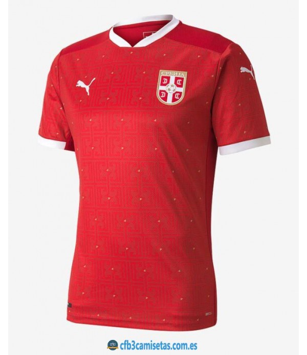 CFB3-Camisetas Serbia 1a equipación 2020/21