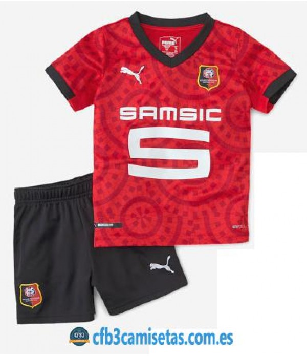 CFB3-Camisetas Stade rennais 1a equipación 2020/21 - niÑos