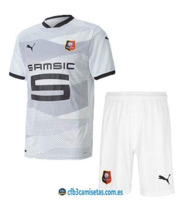 CFB3-Camisetas Stade rennais 2a equipación 2020/21 - niÑos