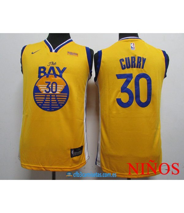 Sinceridad Acelerar Interconectar Camisetas CFB3-Camisetas Stephen curry golden state warriors [bay] -niÑos  baratas