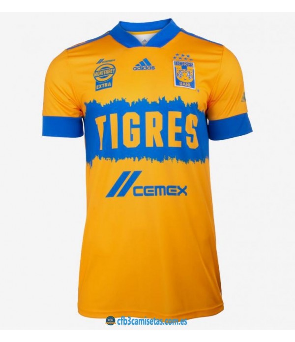 CFB3-Camisetas Tigres 1a equipación 2020/21