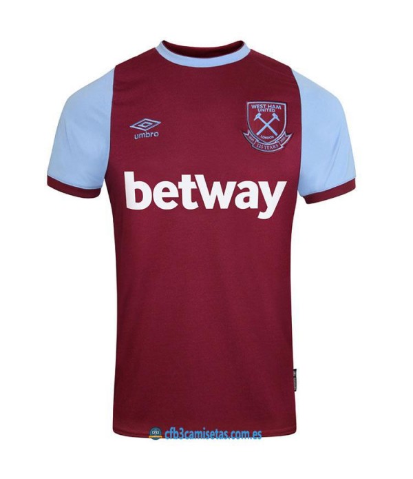 CFB3-Camisetas West ham united 1a equipación 2020/21