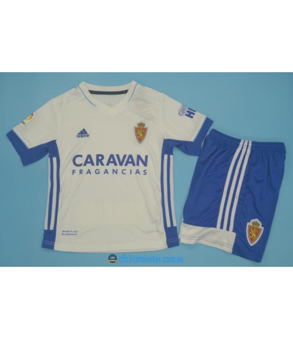 CFB3-Camisetas Zaragoza 1a equipación 2020/21 - niÑos