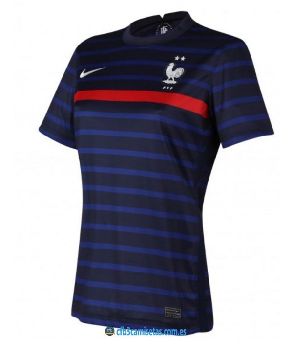 CFB3-Camisetas Francia 1a equipación 2020/21 - mujer