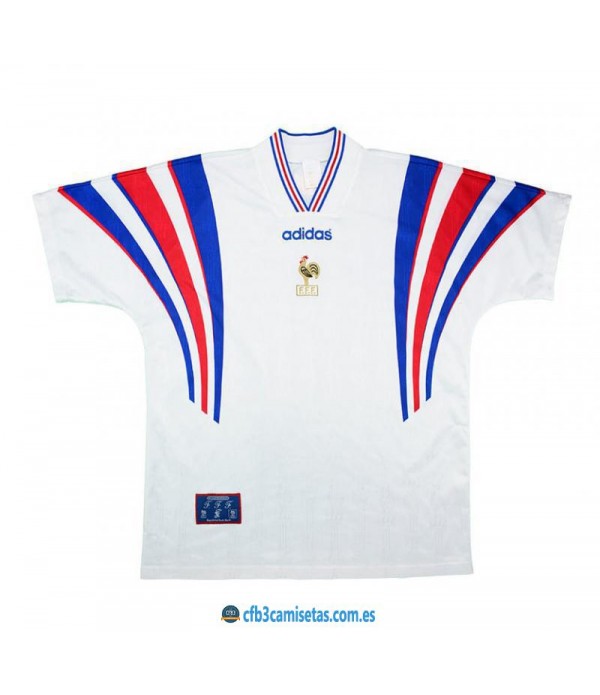 CFB3-Camisetas Francia 2a equipación 1996