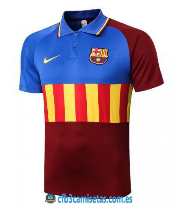 CFB3-Camisetas Polo fc barcelona 2020/21 - senyera