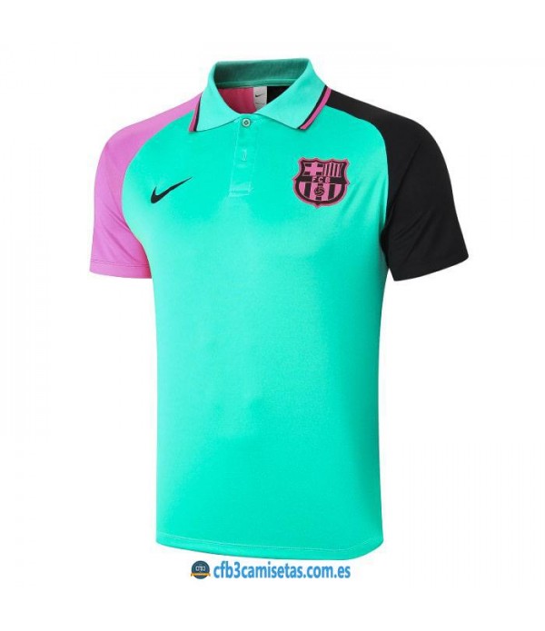 CFB3-Camisetas Polo fc barcelona 2020/21 - verde