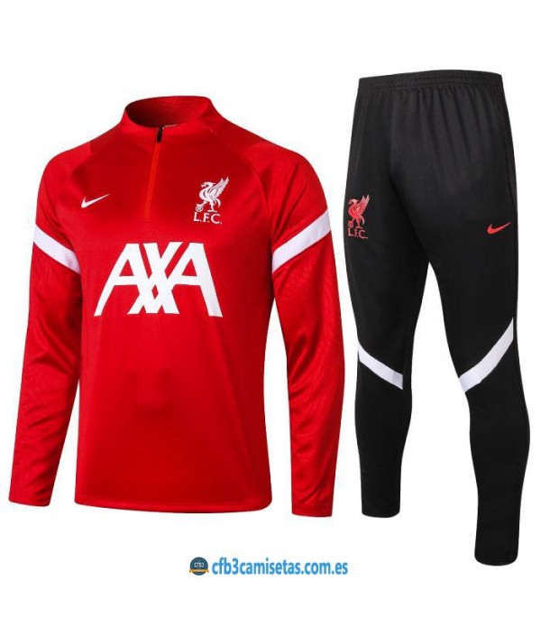 CFB3-Camisetas Chándal liverpool 2020/21 red