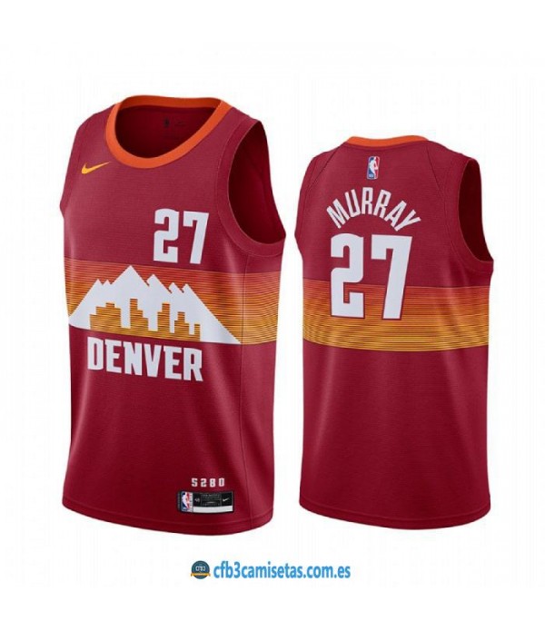 CFB3-Camisetas Jamal murray denver nuggets 2020/21 - city edition