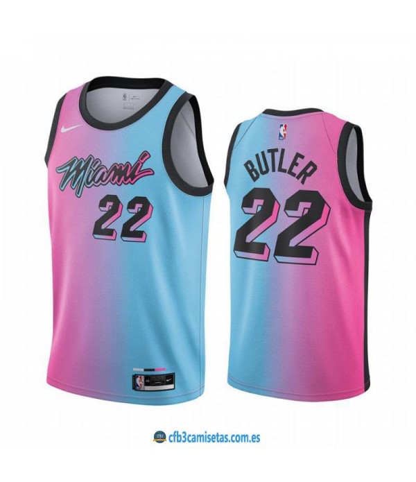 CFB3-Camisetas Jimmy butler miami heat 2020/21 - city edition