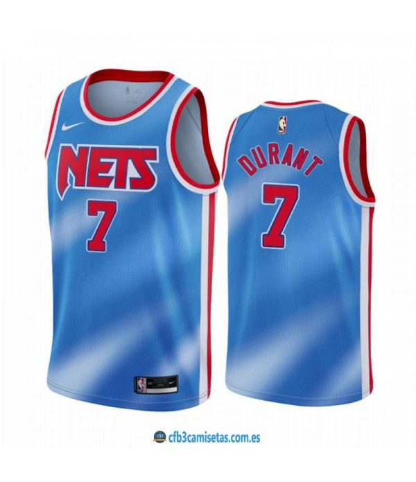 CFB3-Camisetas Kevin durant brooklyn nets 2020/21 - classic