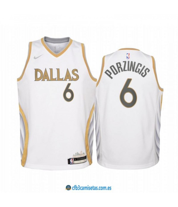 CFB3-Camisetas Kristaps porzingis mavericks dallas 2020/21 - city edition