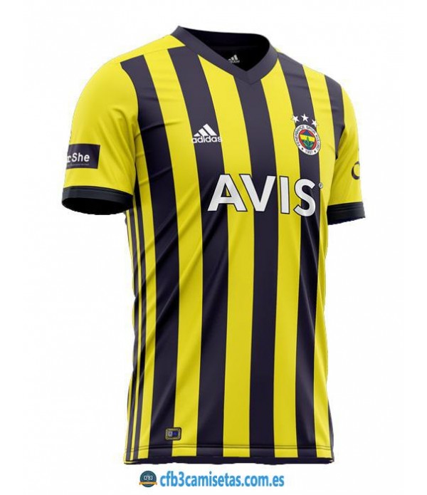 CFB3-Camisetas Fenerbahce 1a equipación 2020/21