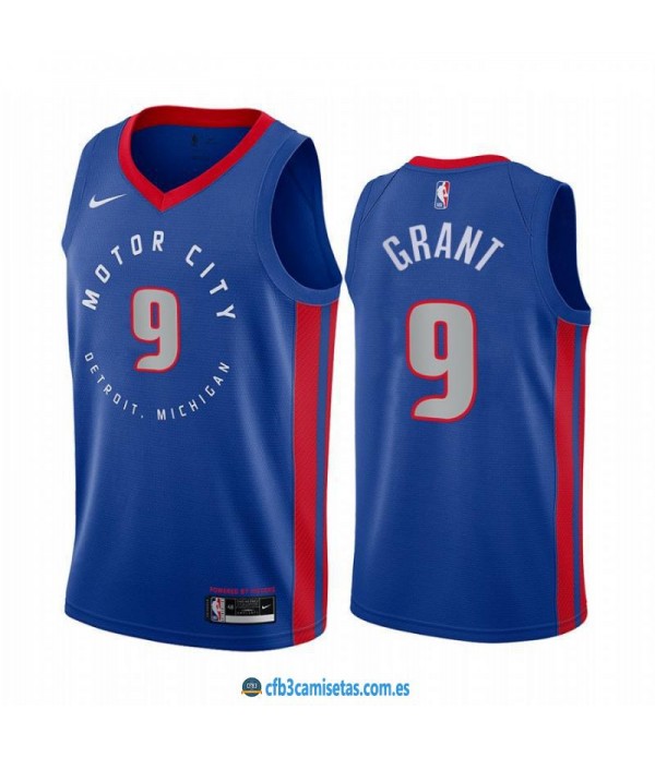 CFB3-Camisetas Jerami grant detroit pistons 2020/21 - city edition