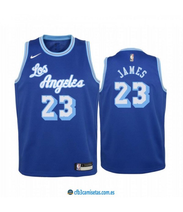 CFB3-Camisetas Lebron james los angeles lakers 2020/21 - classic