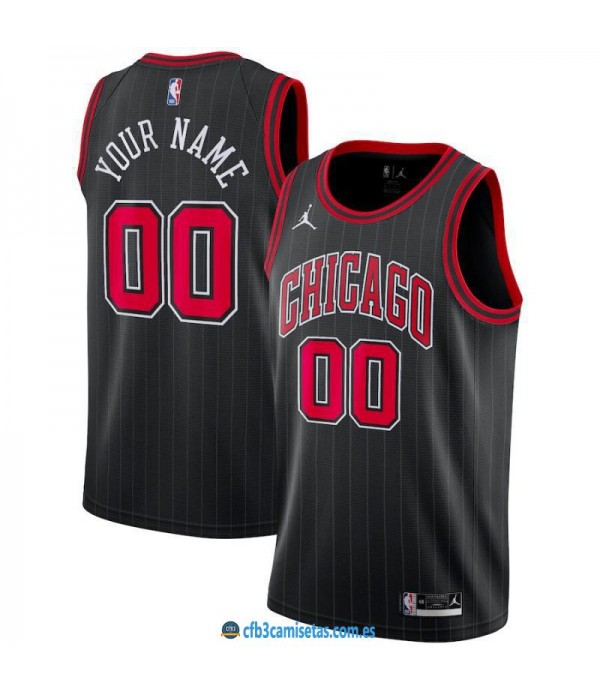 CFB3-Camisetas Custom chicago bulls 2020/21 - statement