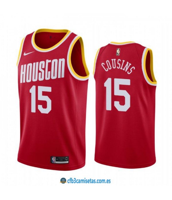 CFB3-Camisetas Demarcus cousins houston rockets 2020/21 - classic