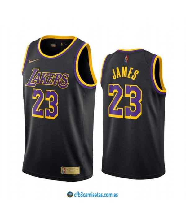 CFB3-Camisetas Lebron james los angeles lakers 2020/21 - earned edition