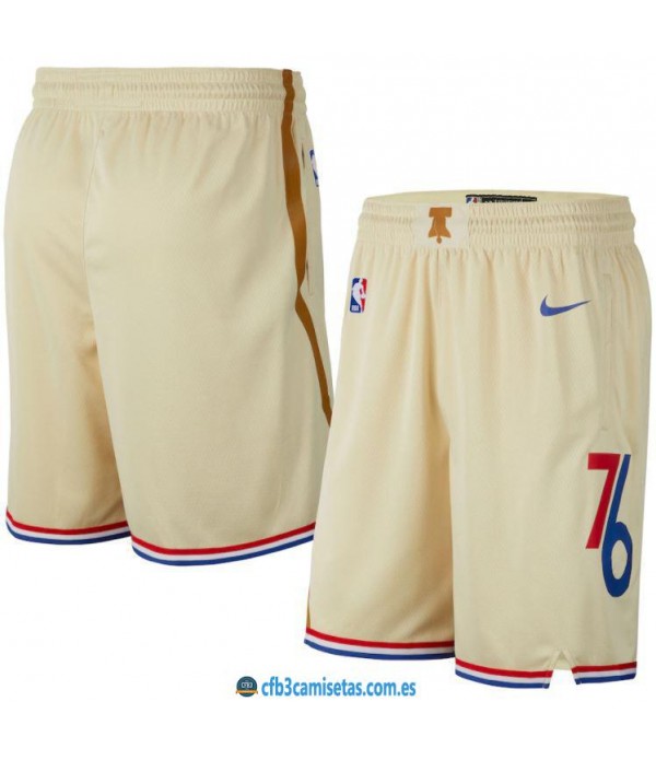 CFB3-Camisetas Pantalones philadelphia 76ers - city edition