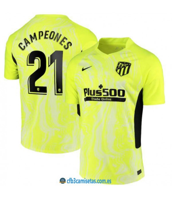 CFB3-Camisetas Atlético madrid 3a equipación 20/21 - campeones