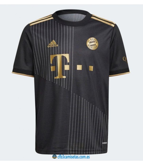 CFB3-Camisetas Bayern munich 2a equipación 2021/22