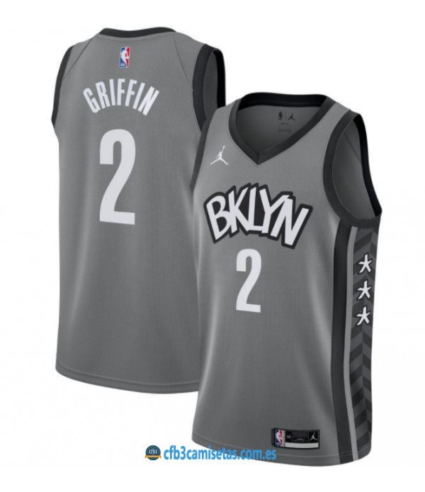 CFB3-Camisetas Blake griffin brooklyn nets 2020/21 - statement