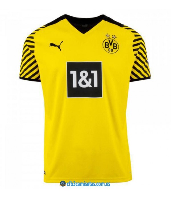 CFB3-Camisetas Borussia dortmund 1a equipación 2021/22