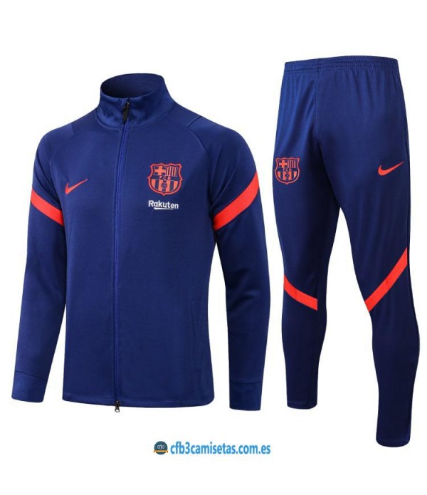 CFB3-Camisetas Chándal fc barcelona 2021/22