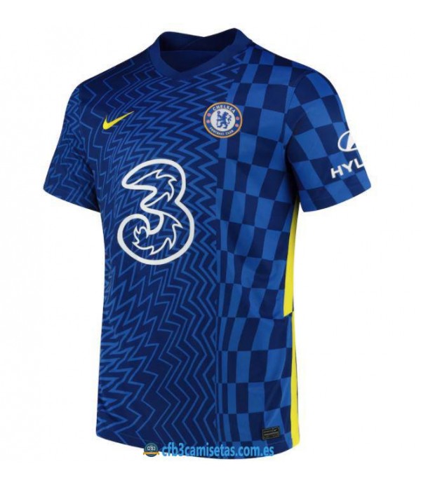 CFB3-Camisetas Chelsea 1a equipación 2021/22