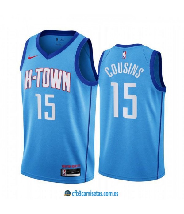 CFB3-Camisetas Demarcus cousins houston rockets 2020/21 - city edition