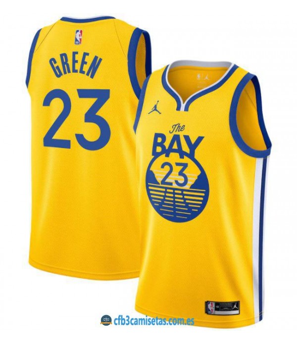 CFB3-Camisetas Draymond green golden state warriors 2020/21 - statement