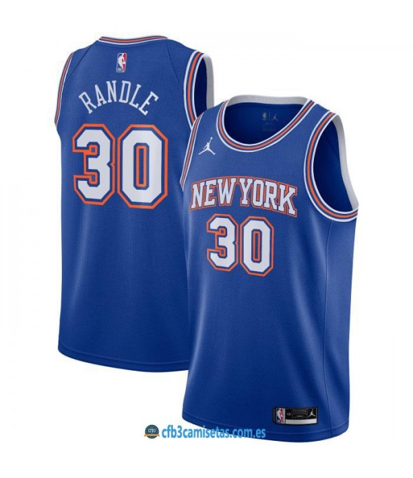 CFB3-Camisetas Julius randle new york knicks 2020/21 - statement