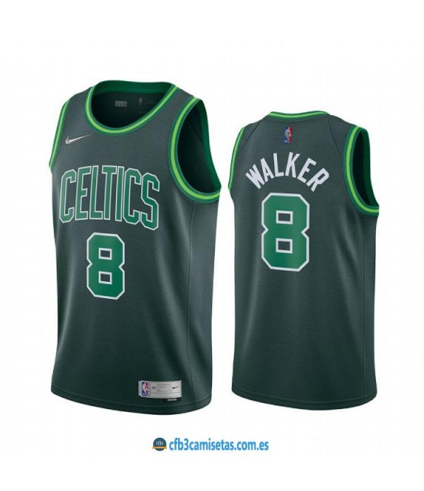 CFB3-Camisetas Kemba walker boston celtics 2020/21 - earned edition