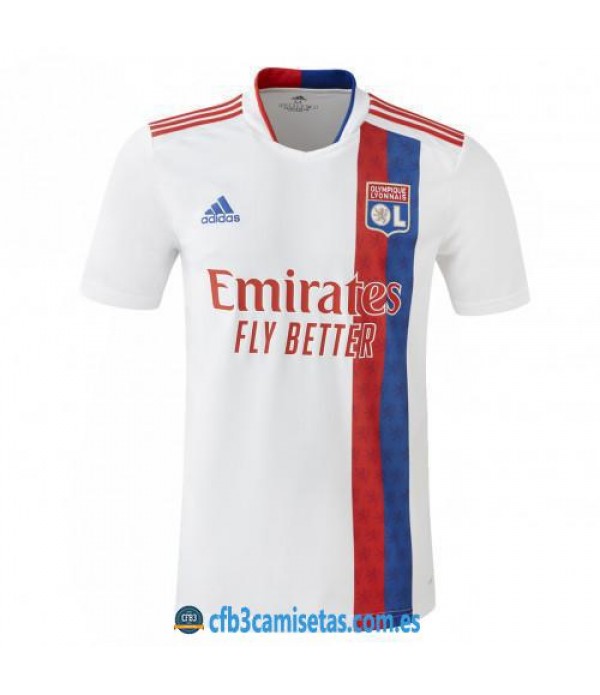 CFB3-Camisetas Olympique lyon 1a equipación 2021/22