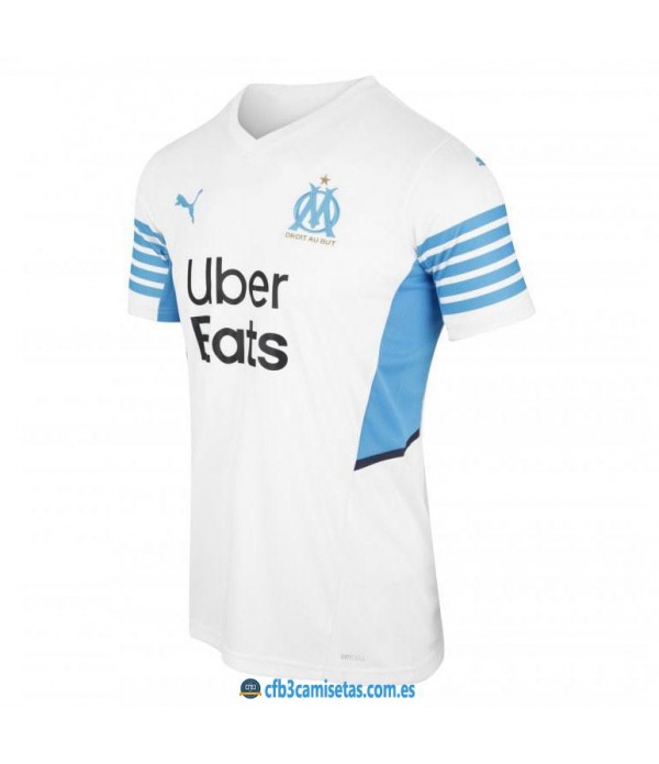 CFB3-Camisetas Olympique marsella 1a equipación 2021/22