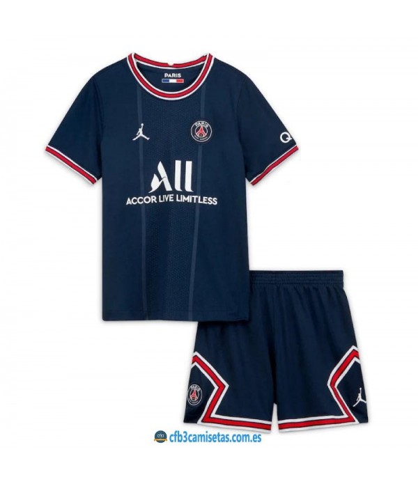 CFB3-Camisetas Psg 1a equipación 2021/22 - niÑos