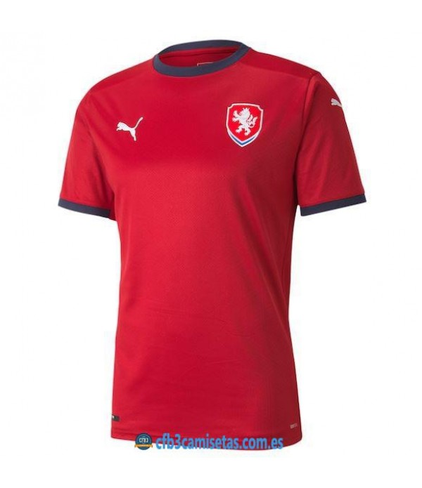 CFB3-Camisetas República checa 1a equipación 2021