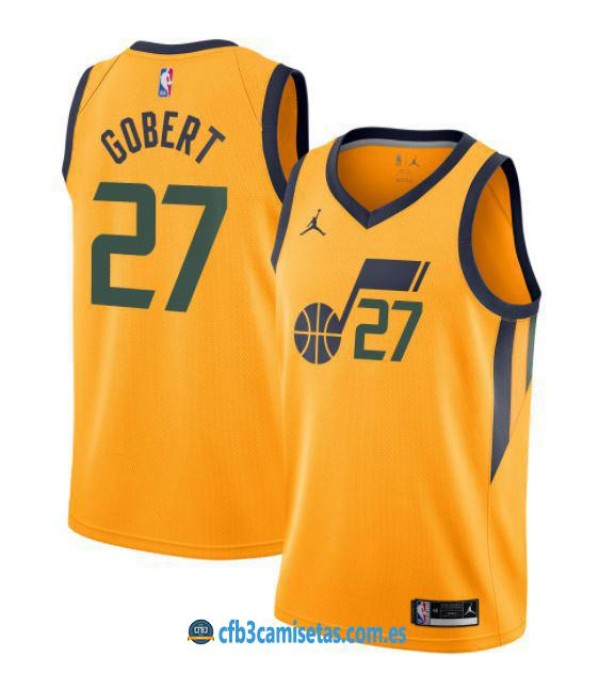 CFB3-Camisetas Rudy gobert utah jazz 2020/21 - statement