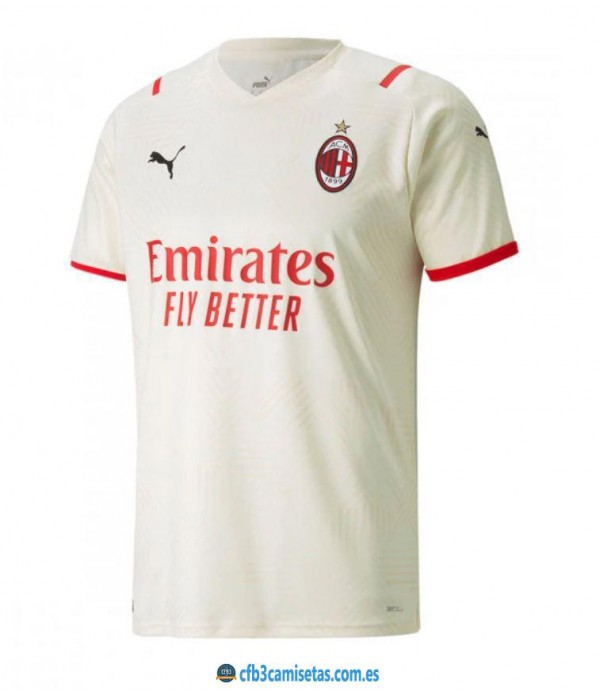 CFB3-Camisetas Ac milan 2a equipación 2021/22