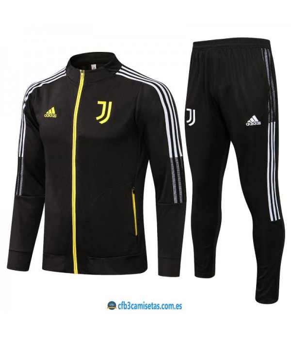 CFB3-Camisetas Chándal juventus 2021/22 - black