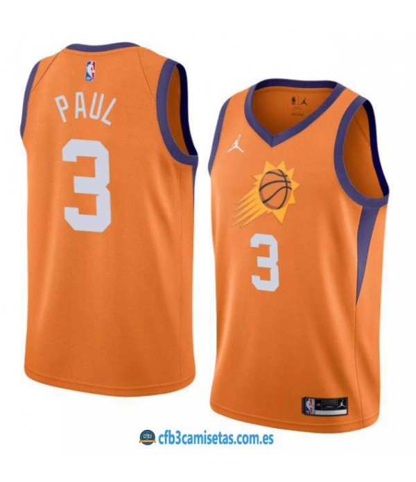 CFB3-Camisetas Chris paul phoenix suns 2020/21 - statement