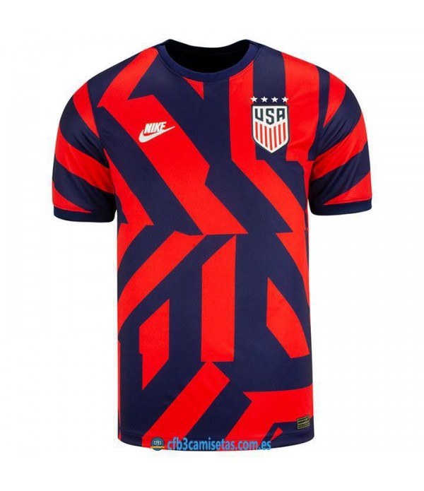 CFB3-Camisetas Eeuu uswnt 2a equipación 2021