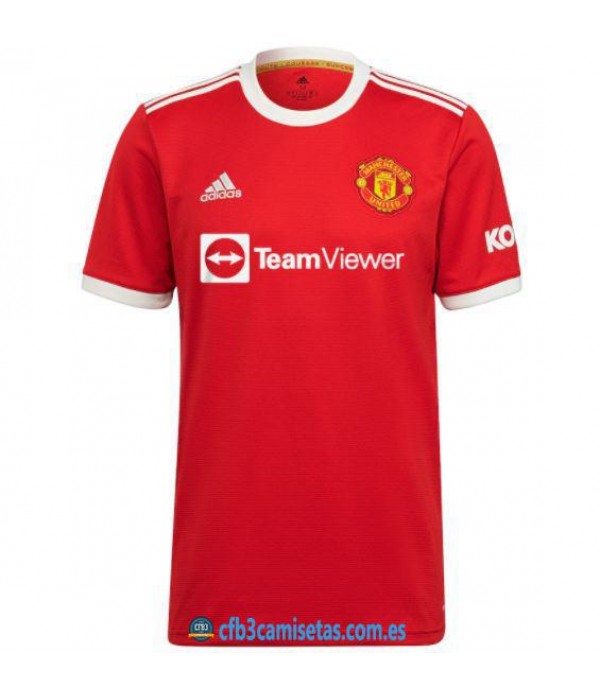 CFB3-Camisetas Manchester united 1a equipación 2021/22