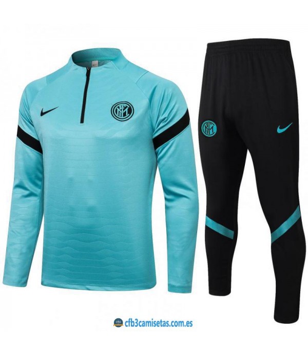 CFB3-Camisetas Chándal inter milán 2021/22 azul